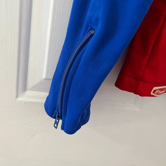 Vintage 90's Rare Brunik By AB Sport Men's Red/Blue Racing Jacket Sz 52 - Picture 9 of 15